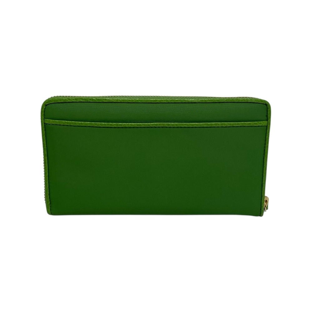 Kate Spade Solid Green Nylon Rectangle Wallet - image 2